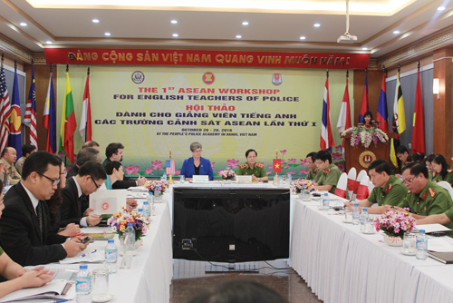 Hội thảo dành cho giáo viên tiếng Anh các trường Cảnh sát ASEAN lần thứ I